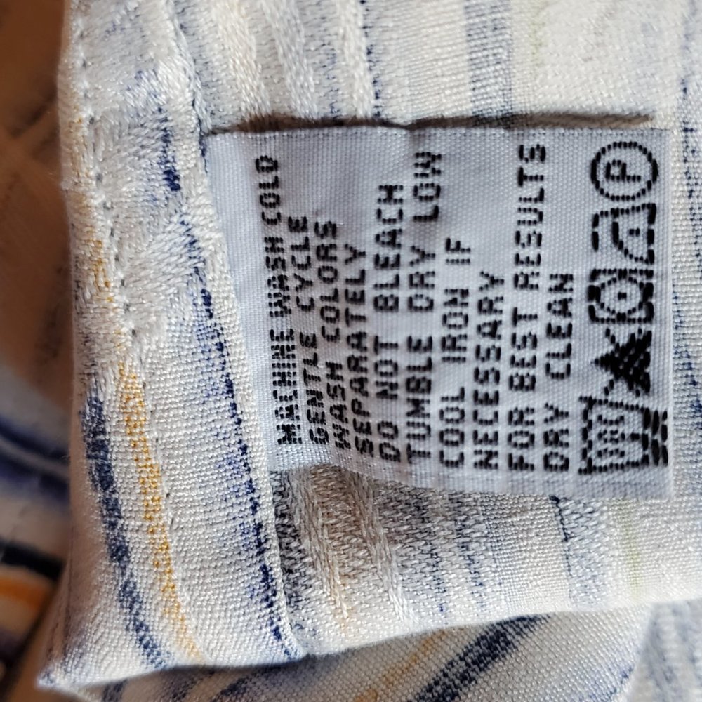 Tommy Bahamas Silk Long Sleeve Button-down Shirt - Picture 6 of 6